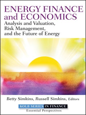 cover image of Energy Finance and Economics